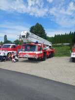 Prezentácia techniky na oslavách Bohunice