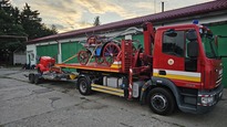 Preprava historickej techniky – Veľký Čepčín