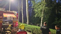 Zásah pri požiari opustenej budovy