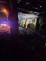 Zásah pri požiari pohostinstva – Lipovec