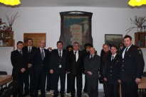 Ukrajinská návšteva, nové uniformy v múzeu.